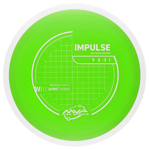 MVP Disc Sports Neutron Impulse - White Rim / 9 | 5 | -3 | 1