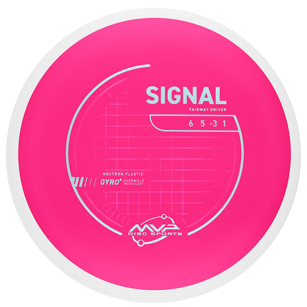 MVP Disc Sports Neutron Signal - White Rim / 6 | 5 | -3 | 1