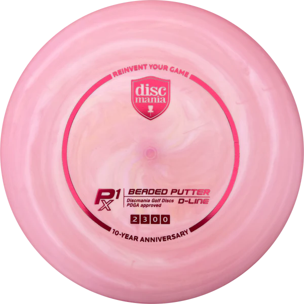 Discmania Special Edition Flex 2 Swirl D-Line P1x (10 Year Anniversary) / 2 | 3 | 0 | 0