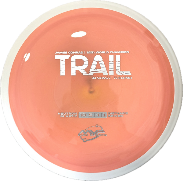 MVP Disc Sports Neutron Trail - White Rim / 10 | 5 | -1 | 1