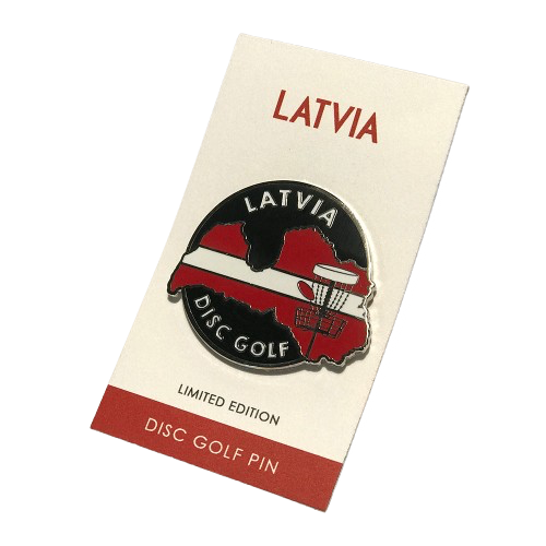 Discgolf Pin - Latvia