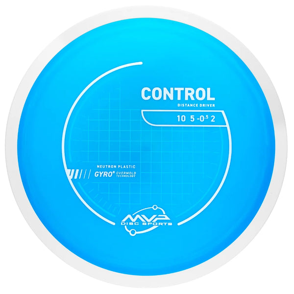 MVP Disc Sports Neutron Control - White Rim / 10 | 5 | -0.5 | 2
