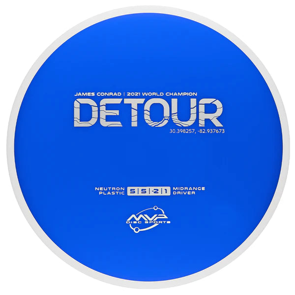 MVP Disc Sports Neutron Detour - White Rim / 5 | 5 | -2 | 1