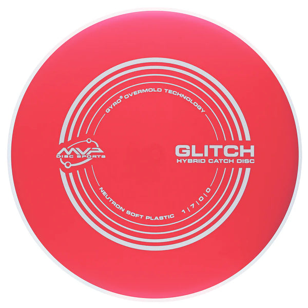 MVP Disc Sports Neutron Soft Glitch - White Rim / 1 | 7 | 0 | 0