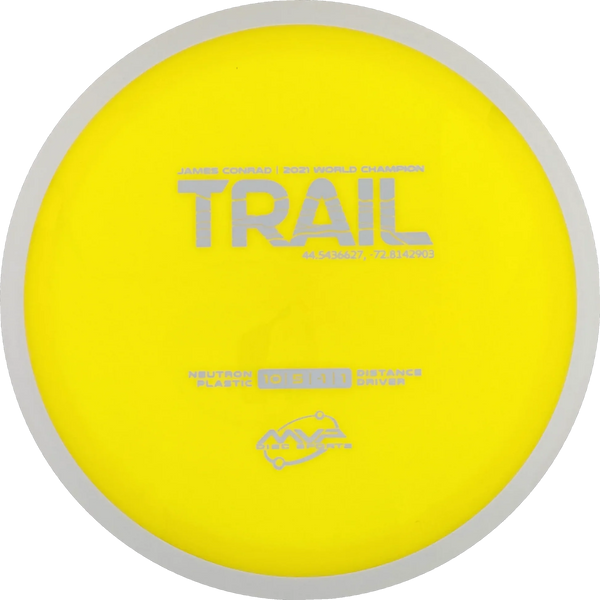 MVP Disc Sports Neutron Trail - White Rim / 10 | 5 | -1 | 1