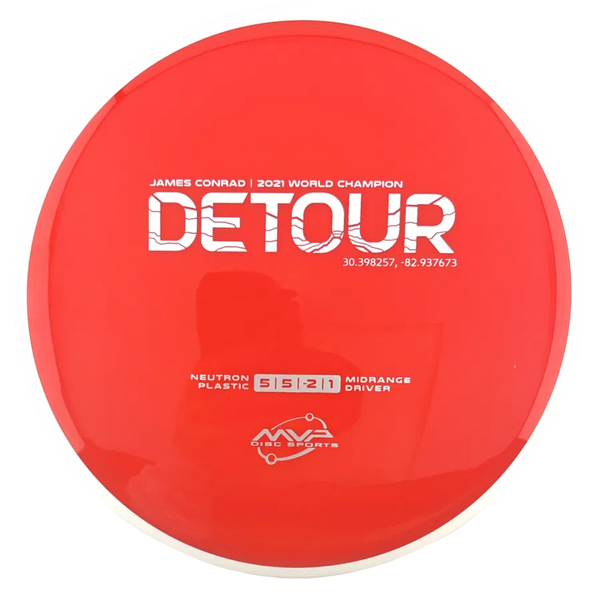 MVP Disc Sports Neutron Detour - White Rim / 5 | 5 | -2 | 1