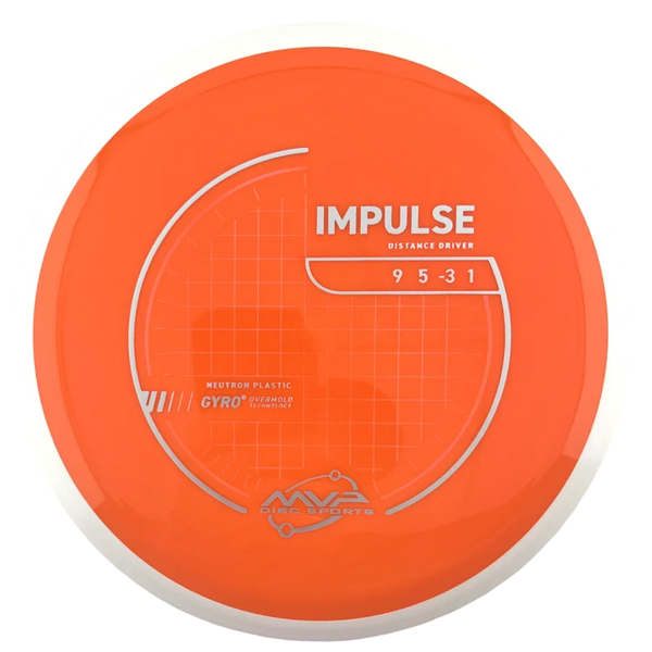 MVP Disc Sports Neutron Impulse - White Rim / 9 | 5 | -3 | 1