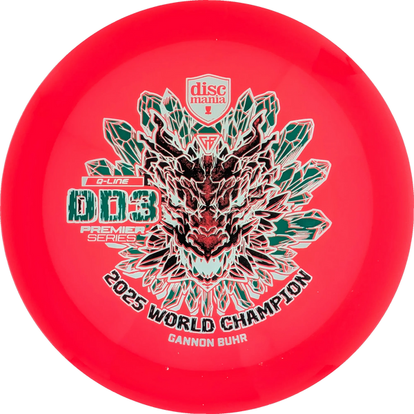 Discmania Q-Line DD3 - Gannon Buhr Premier Series - 2025 World Champion / 12 | 5 | -1 | 3