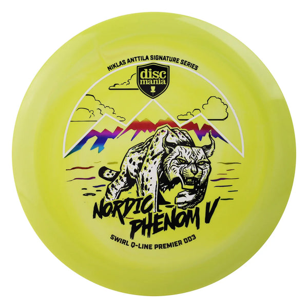 Discmania Q-Line Swirl Premier DD3 - Niklas Anttila Signature Series Nordic Phenom 5 / 12 | 6 | -1 | 2