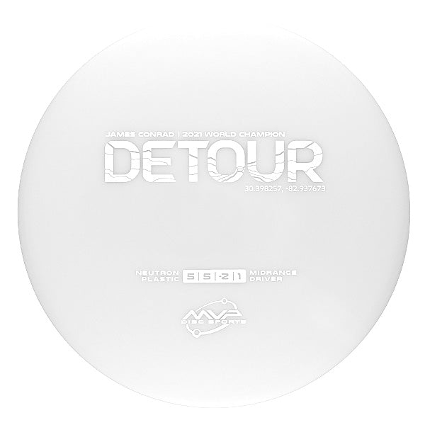 MVP Disc Sports Neutron Detour - White Rim / 5 | 5 | -2 | 1