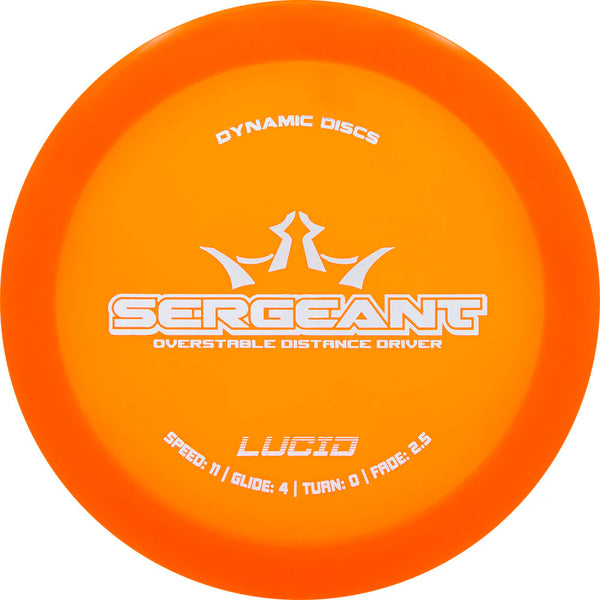 Dynamic Discs Lucid Sergeant / 11 | 4 | 0 | 2,5