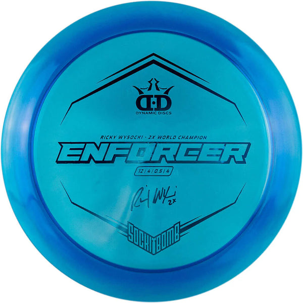Dynamic Discs Lucid Ice Enforcer – Ricky Wysocki Sockibomb Stamp / 12  4 | 0,5 | 4
