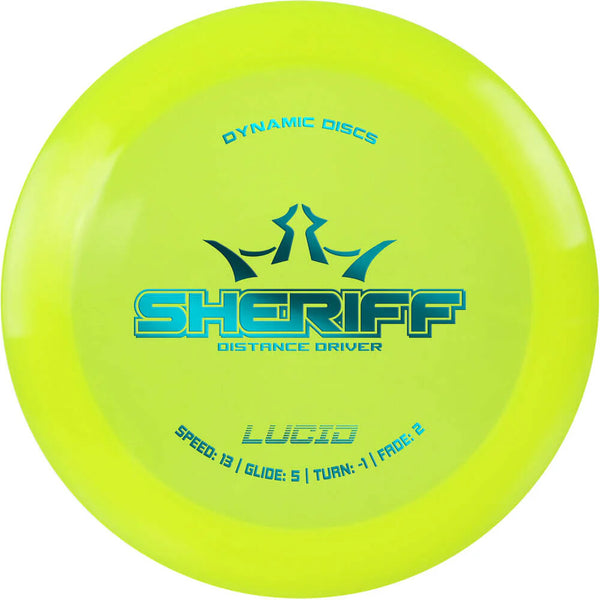 Dynamic Discs Lucid Sheriff / 13 | 5 | -1 | 2