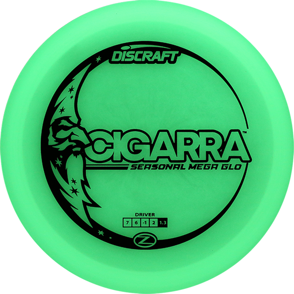 Discraft Mega Glo Z Cigarra / 7 | 6 | -1 | 2