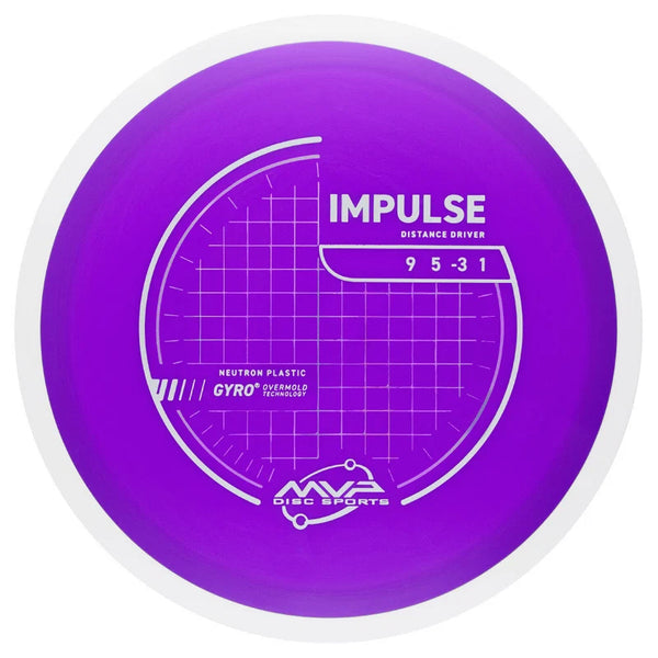 MVP Disc Sports Neutron Impulse - White Rim / 9 | 5 | -3 | 1