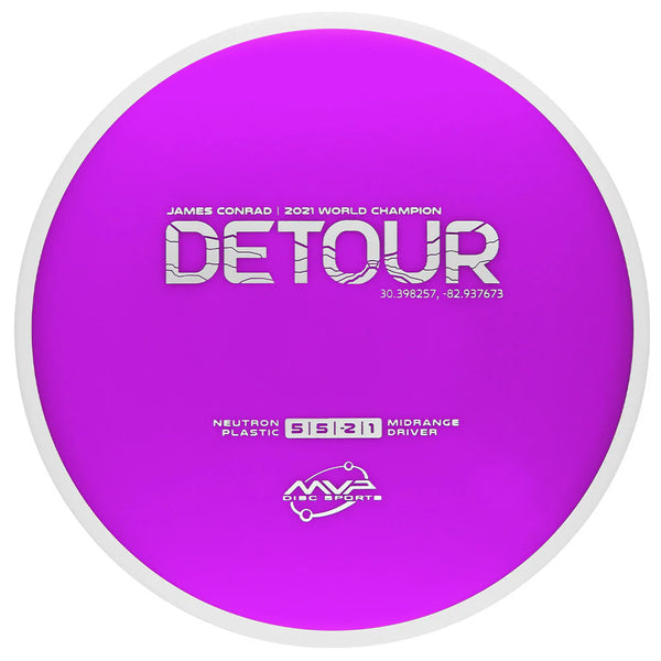 MVP Disc Sports Neutron Detour - White Rim / 5 | 5 | -2 | 1