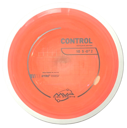 MVP Disc Sports Neutron Control - White Rim / 10 | 5 | -0.5 | 2