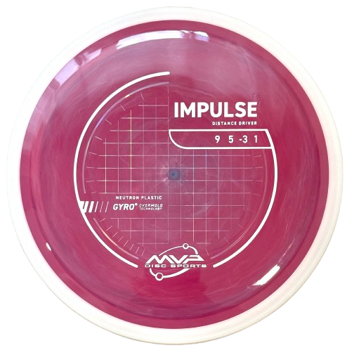 MVP Disc Sports Neutron Impulse - White Rim / 9 | 5 | -3 | 1