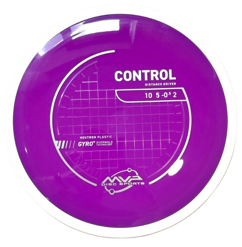 MVP Disc Sports Neutron Control - White Rim / 10 | 5 | -0.5 | 2